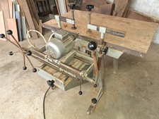 Langloch-Bohrvorrichtung Drehstrommotor 400 V Spindel-Drehzahl 2800 U/min.