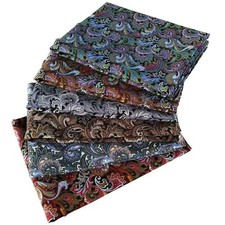 CraftsFabrics 6 scampoli di tessuto di cotone multicolore con motivo c