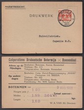 Netherlands covers #1 - Postcard Brabantsche Botermijn Roosendaal Breda 1926