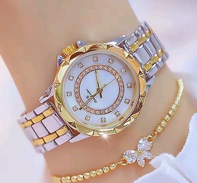 Diamond Luxury Watch Rhinestone Elegant Watches Gold Wrist Watches Women