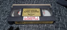 Rare VHS Canibal Apocalypse Video Cassette
