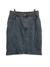 Gap Vintage Denim Skirt Knee Length Size 12