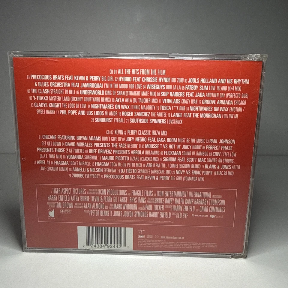 Kevin & Perry Go Groß Ost Soundtrack CD - 2 X Cds 90S 2000S Trance Classics Dj - Bild 2 von 4