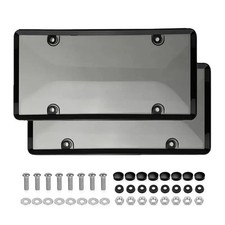 6.3'' Clear Reflective Anti Speed Red Light Toll Camera Stopper License Plate Fr