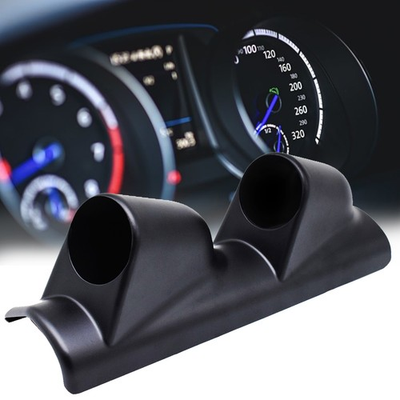 #ad 2quot; 52mm Dual Hole A Pillar Car Gauge Meter Holder Pod For Boost Pressure Voltage $18.38
