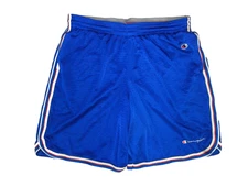 CHAMPION Blue/Red/White TEAM-USA-COLORS ATHLETIC SHORTS Running Gym Gear Men's L