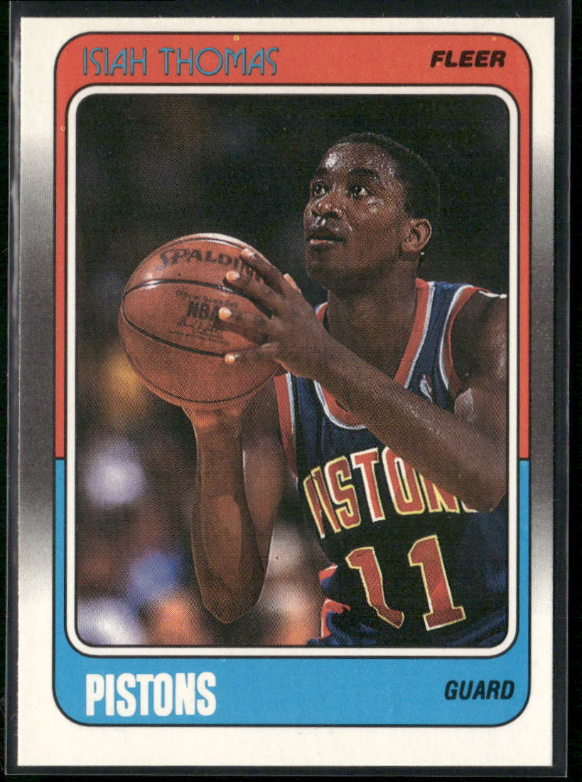 1988-89 Fleer #45 Isiah Thomas