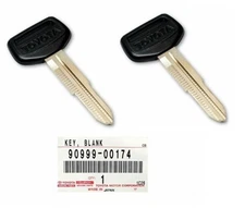 GENUINE Toyota Master Key 9099900174 Set of 2 For Celica Land Cruiser MR2 Spyder