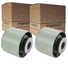 2x FEBEST HINTERACHSBUCHSEN QUERLENKERLAGER passend für DACIA DUSTER LINKS+RECHT