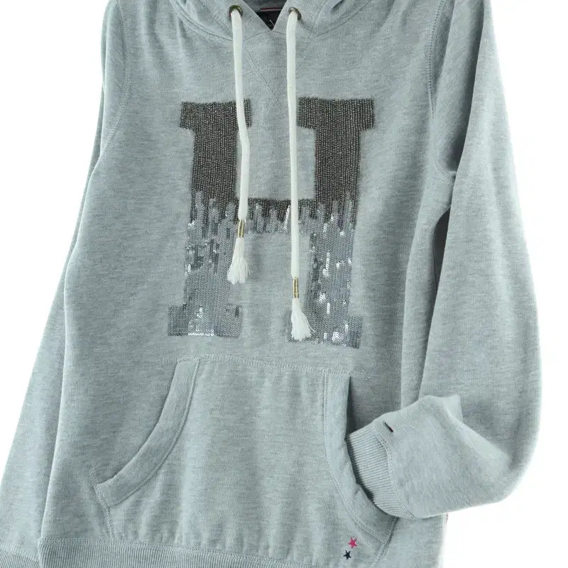 Tommy Hilfiger Women's Hoodie Y2K Big Logo Fleece