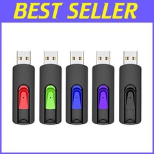 Mixed Colors 64GB USB Jump Drive 5 Pack