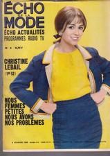 ECHO DE LA MODE N°06 ROBE / PARURE DE LIT / VIANDES D'HIVER / PETULA CLARK