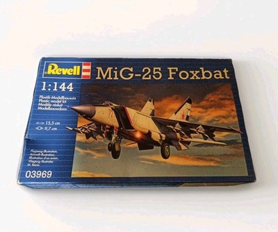 Revell 03969 - MiG - 25 Foxbat Düsenflugzeug - 1:144 - Neu Ungeöffnet