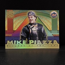 1999 Pacific Crown Royale Mike Piazza #13 Pillars Of The Game Mets HOF
