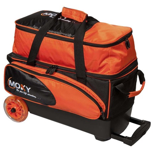 Moxy Blade Premium Double Roller Bowling Bag- Silver/Black - 第 6/7 張圖片