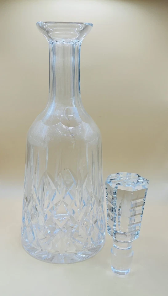 Waterford Crystal LISMORE Cut Pattern Wine Decanter & Original Stopper, Signed - Image 1 of 4