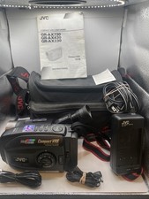 JVC Videomovie GR-AX430U Compact VHS Camcorder VHS-C Bag/Charger TESTED WORKS