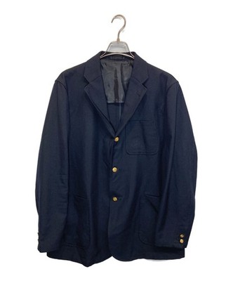 BEAMS PLUS Blazer 3B Comfort Uniform Serge Wool Polyester Authentic From Japan