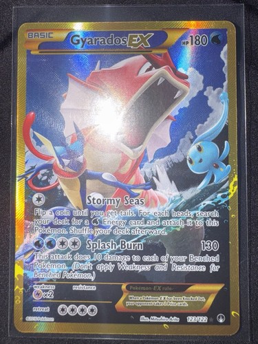 Gyarados EX 123/122 Secret Rare BREAKpoint Pokemon Holo NM
