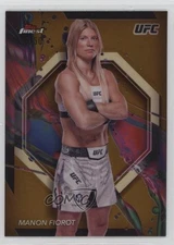 2024 Topps Finest UFC Common Gold Refractor /50 Manon Fiorot #41