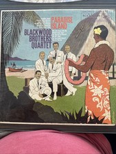 Blackwood Brothers Quartet Paradise Island Southern Gospel Music Album Lp