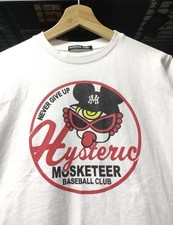 Vtg00's Hysteric Glamour Mini x Musketeer "Never Give Up" T-Shirt