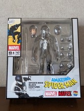 Medicom Toy MAFEX 147 Spider-Man BLACK COSTUME COMIC Ver. Figure