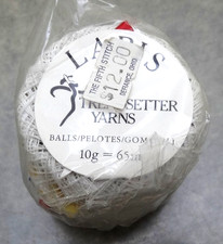 One Trendsetters Yarns LAPIS 10gr White Thread NEW DISCONTINUED