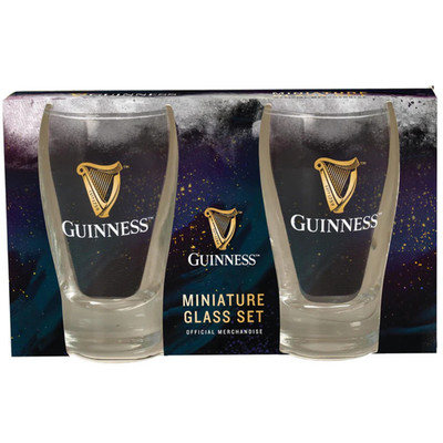Guinness Miniatur Schnapsglas Set