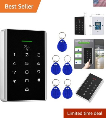 Door Access Control Keypad, 125KHz Proximity ID Card Access Control System, S...