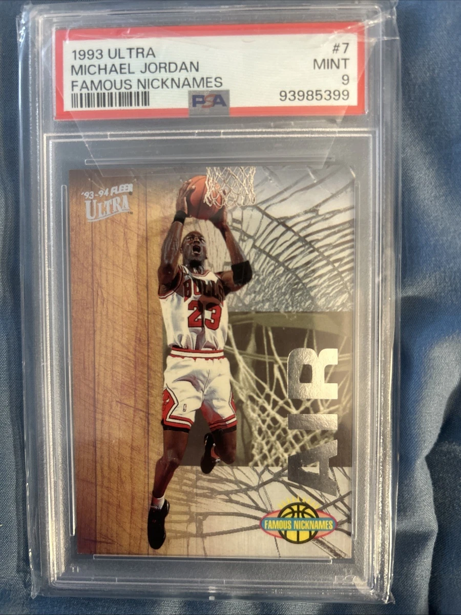 Michael Jordan 9 Graded Basketball Sports Trading Cards