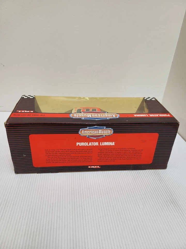 ERTL AMERICAN MUSCLE PUROLATOR LUMINA #10 DERRIKE COPE 1:18 * - Imagem 2 de 2
