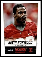 2014 Score Kevin Norwood Rookie Seattle Seahawks #392