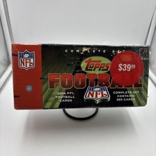 🔥🔥2004 Topps NFL  Factory Sealed Complete Box Set Manning & Roethlisberger RC