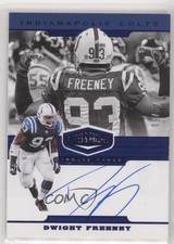 2019 Plates & Patches Marquee Marks Blue 40/50 Dwight Freeney Auto HOF 1s6