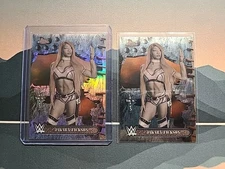 2025 Topps Chrome WWE Cactus Jack JAKARA JACKSON #86 Silver Refractor + BASE 🔥