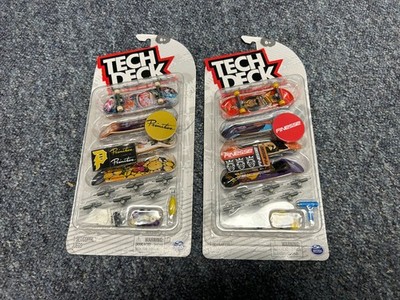 Fingerboard Tech Deck 4er Pack Mini Skateboards - Primitive & Finesse (gratis Versand + Verpackung)