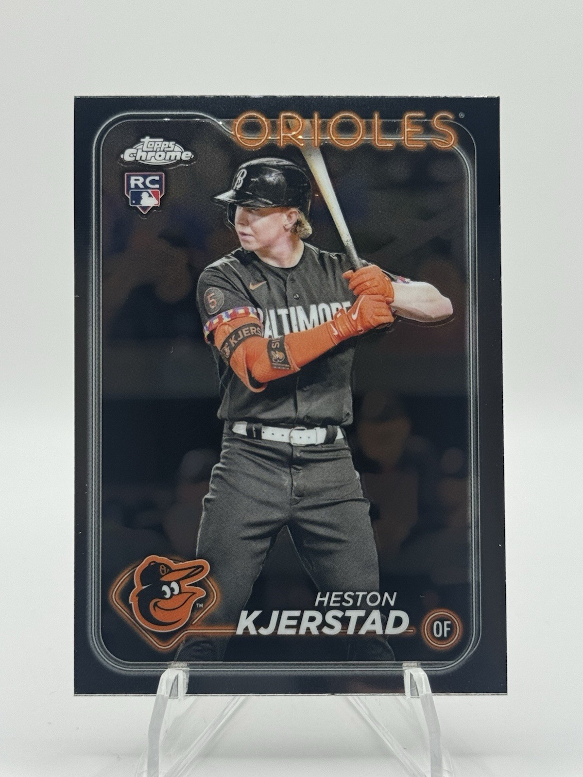 Heston Kjerstad 2024 Topps Chrome #142 RC Baltimore Orioles