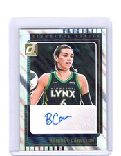 2025 Panini Donruss WNBA Bridget Carleton #SS-BC Signature Series Auto