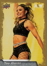 2022 Upper Deck AEW #33 Tay Conti Gold