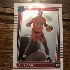 EJ Lidell 2022-23 Panini Chronicles Draft Picks Optic Cracked Ice RC 2/7 PSA 10