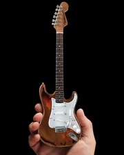 Mini chitarra Fender Stratocaster Rory Gallagher personalizzata da collezione di AXE HEAVEN