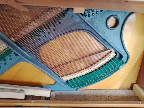 Klavier Fa. H. Haegele aus Aalen, guter Zustand mit Klavierhocker - Bild 14 von 16