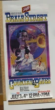 Muddy Waters 1976 1st Memphis Beale Street BluesFestivalConcertPoster Tennesee