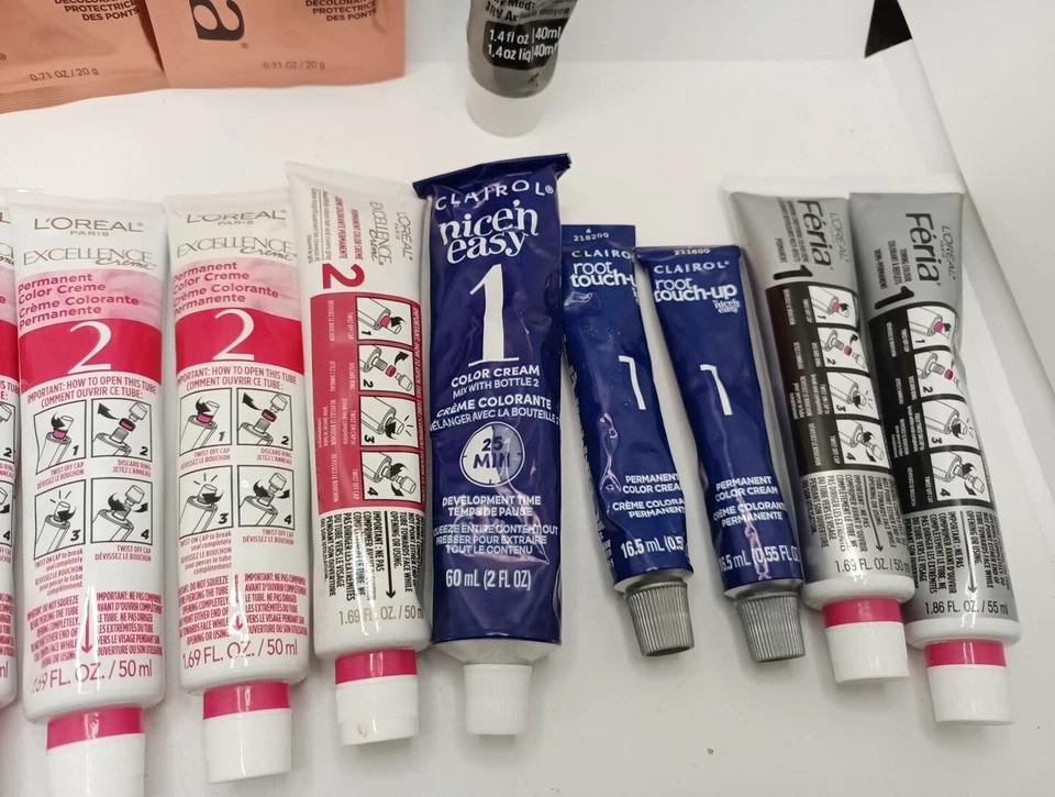 Lote de 15 L'Oreal Garnier Clairol Color Crema Permanente Varios Colores Ver Fotos Foto 3 de 4
