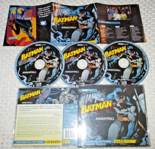 Batman. Knightfall. "BBC Audio Radio Drama. 3 x CD" - Picture 1 of 3