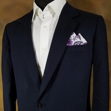 Paisley Floral 100 Cotton Pre-Folded Pocket Square Handkerchief Insert