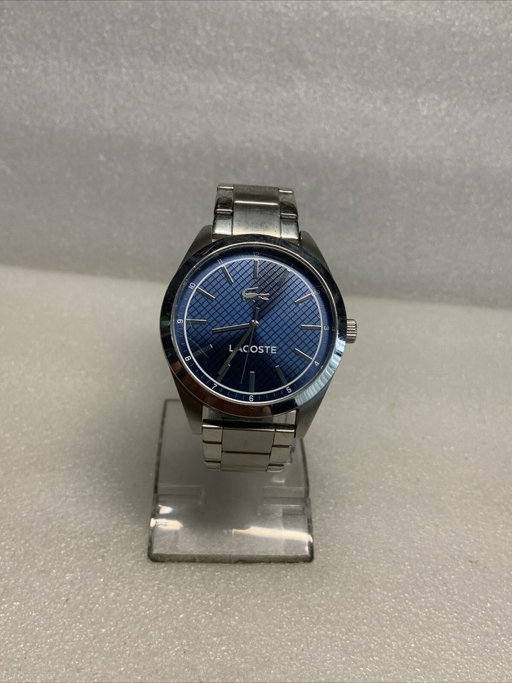 Lacoste 2010924 Men's Edmonton Stainless Steel Bracelet Watch. eBay