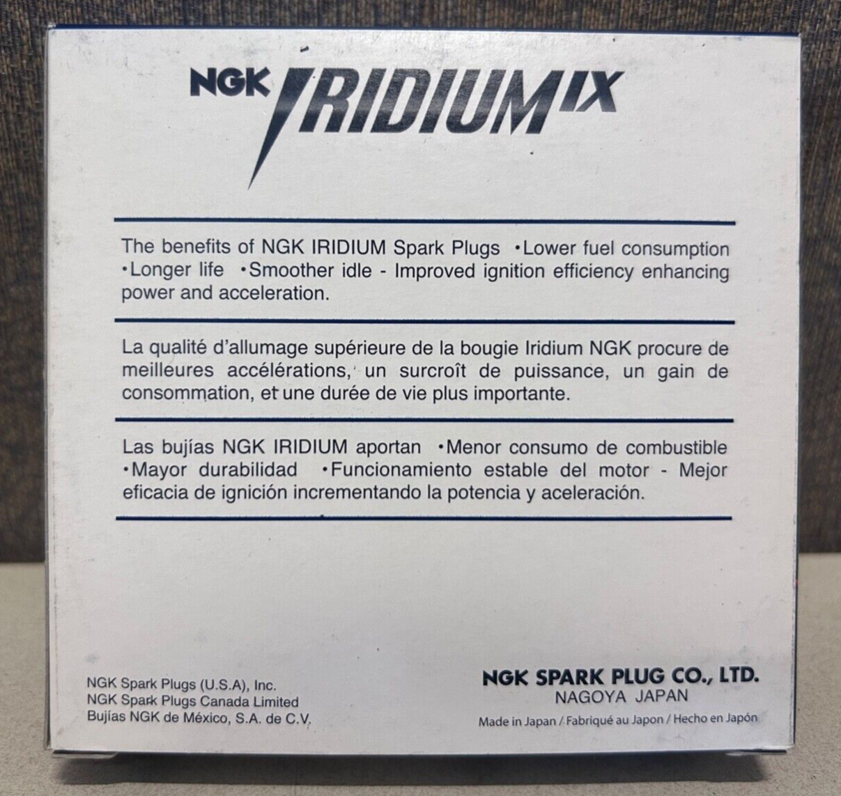 4 Nuevas Bujías NGK IRIDIU IX LTR5IX-11# 4344 – Yaxa Guateala
