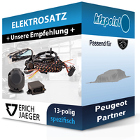 Jaeger E-Satz 13Polig Fahrzeugspezifisch Passend für Peugeot Partner Elektrosatz